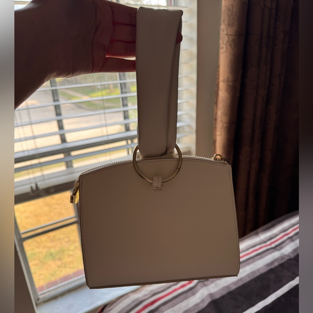 Elegant Cream Women's Handbag